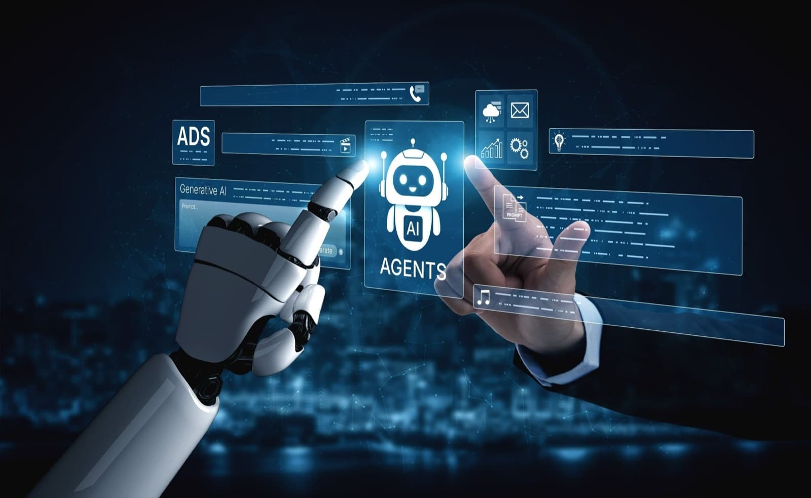 A business owner comparing an AI ad generator's output against creative agency deliverables.