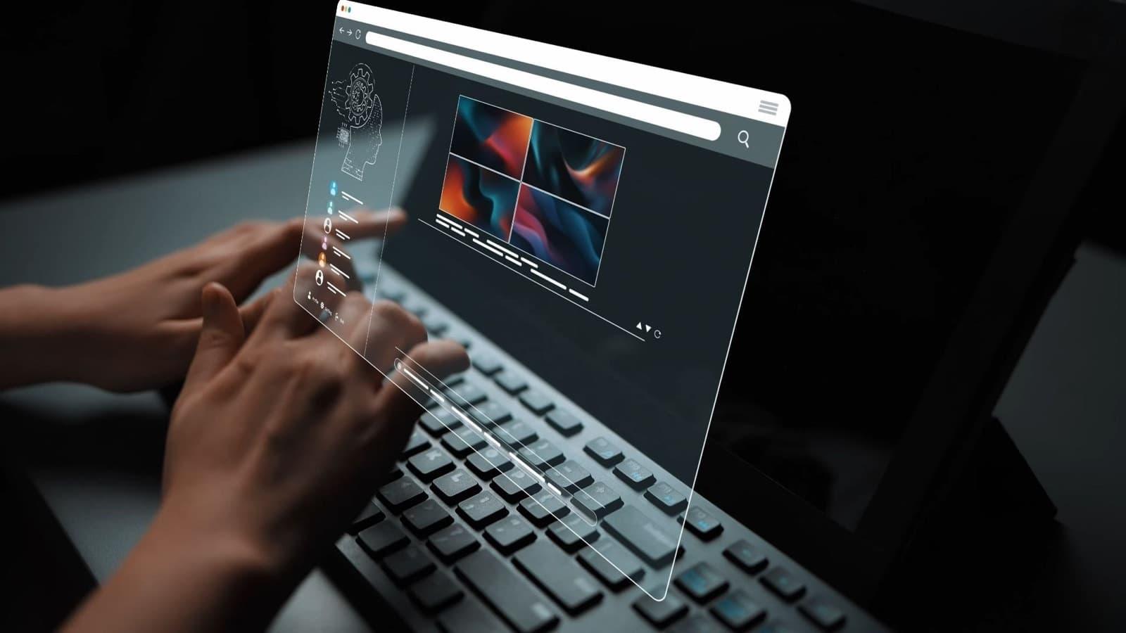 A marketer generating on-brand AI product shots and lifestyle scenes for a digital advertising campaign in seconds.