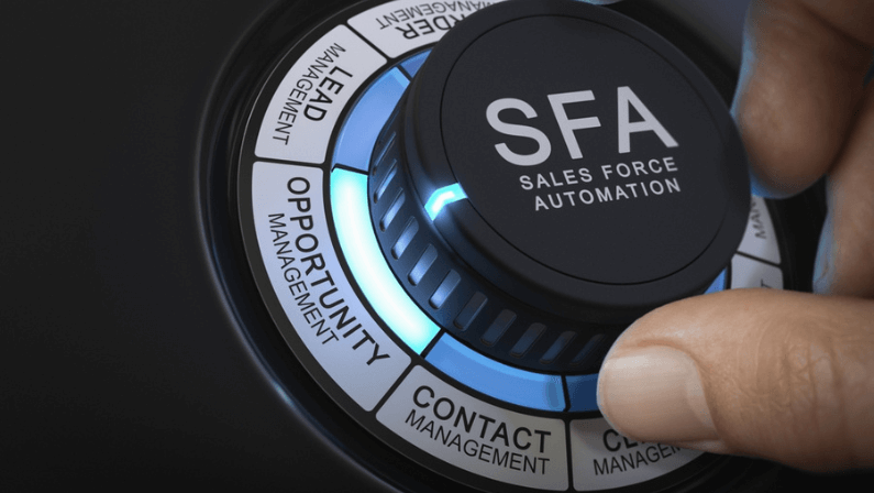 Sales Force Automation concept